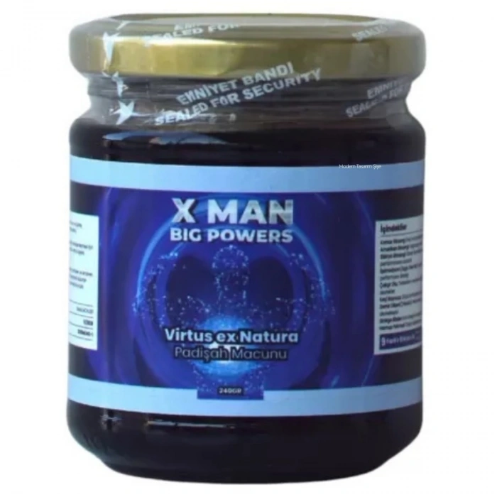 X Man Big Powers Virtus ex Natura Padişah Macunu 240 gr