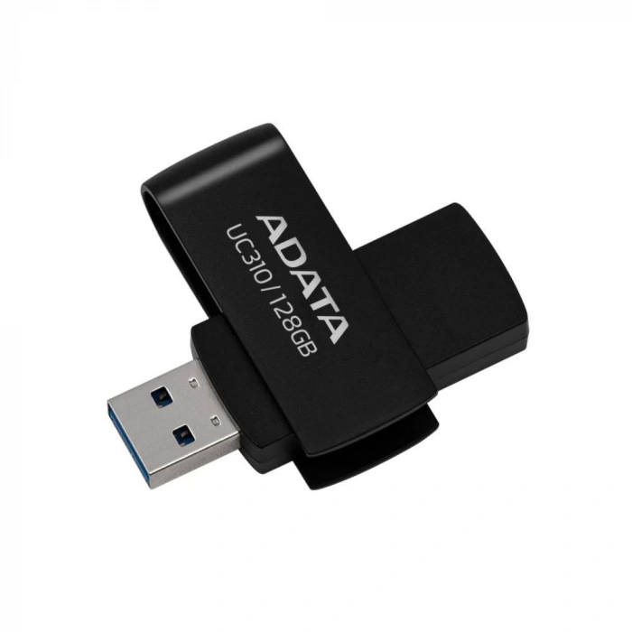 ADATA UC310 128GB USB3.2 Gen1 Siyah Flash Bellek
