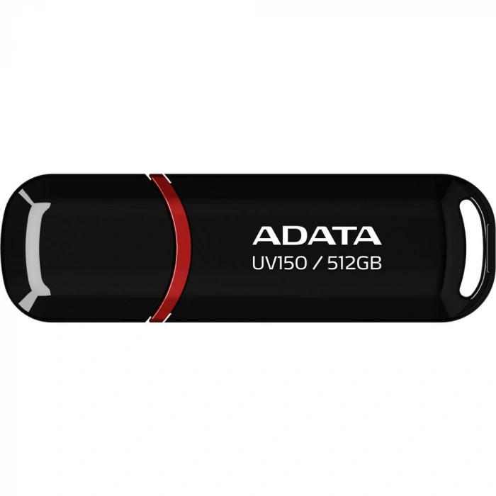 ADATA UV150 512GB USB3.2 Gen1 Siyah Flash Bellek