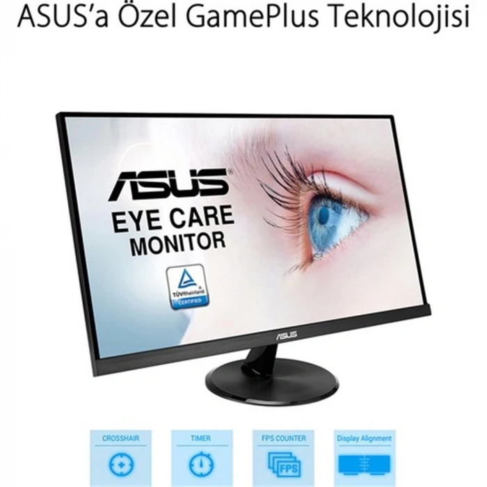 Asus 27 VP279HE 75 Hz 1 ms (HDMI+Analog) Çerçevesiz FHD IPS Vesa Monitör