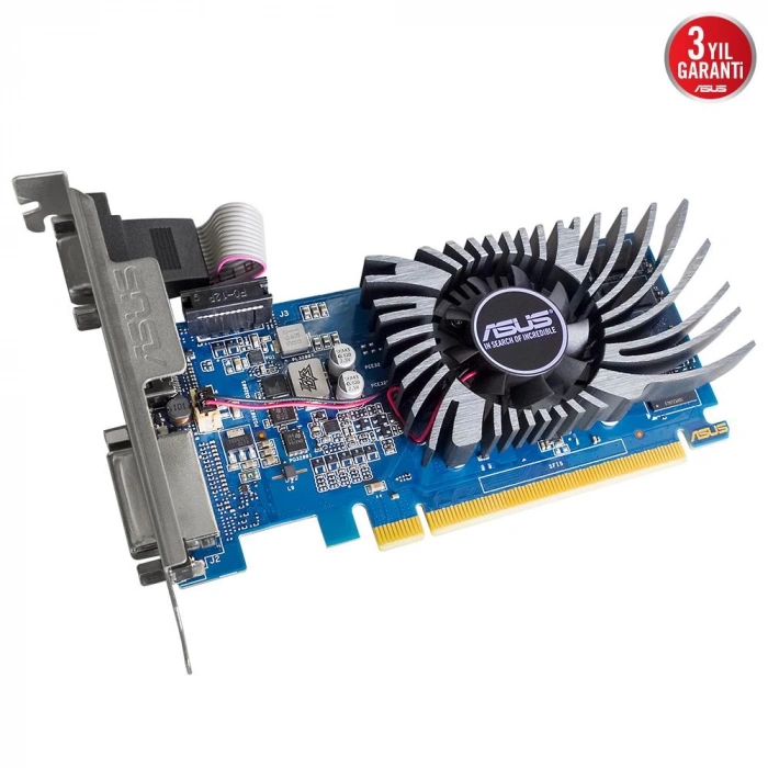 Asus NVIDIA GeForce GT 730 2 GB 64-bit GDDR5 (Analog+HDMI+DVI) Ekran Kartı GT730-SL-2GD5-BRK