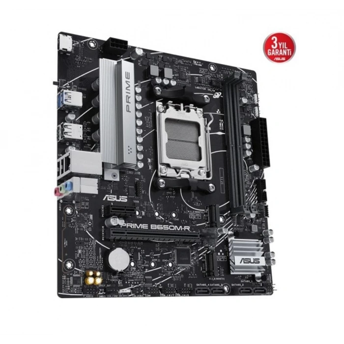 Asus PRIME B650M-R 7200 MHz (OC) DDR5 Soket AM5 M.2 HDMI mATX Anakart