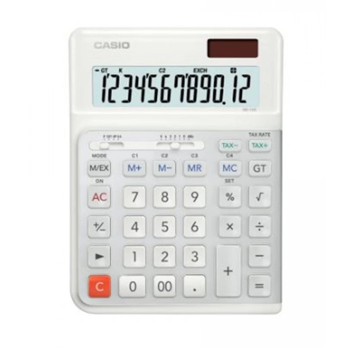 Casio DC-12M-W 12 Hane Masaüstü Hesap Makinesi