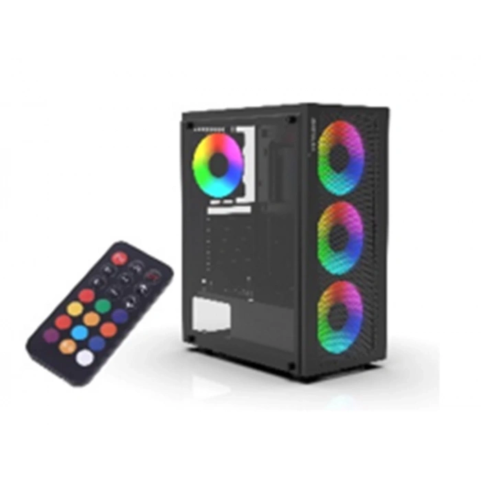 Inca EMG-15XN ATX Gaming Kasa 4×120mm Kumandalı ARGB Fan