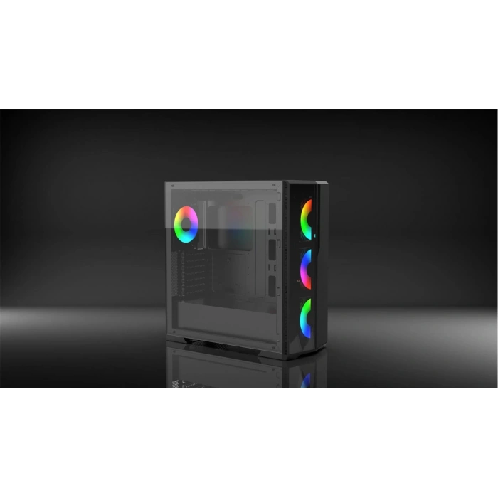 Inca EMG-17XB ATX Gaming Kasa 4×120mm Kumandalı ARGB Fan