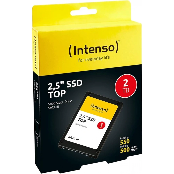 Intenso 2TB 2.5 SATA 3 SSD 550-500MB/s 3812470