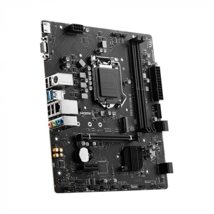 MSI Pro H510M-B 2933 MHz DDR4 Soket 1200 M.2 HDMI VGA mATX 10. Nesil Anakart