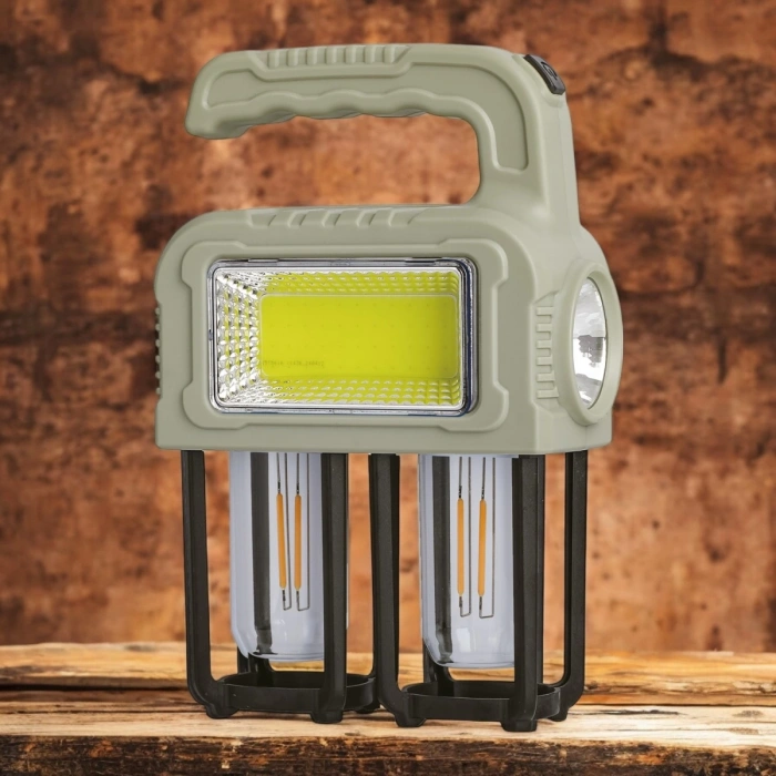 Panther PT-6219 USB Şarjlı Solar El Feneri