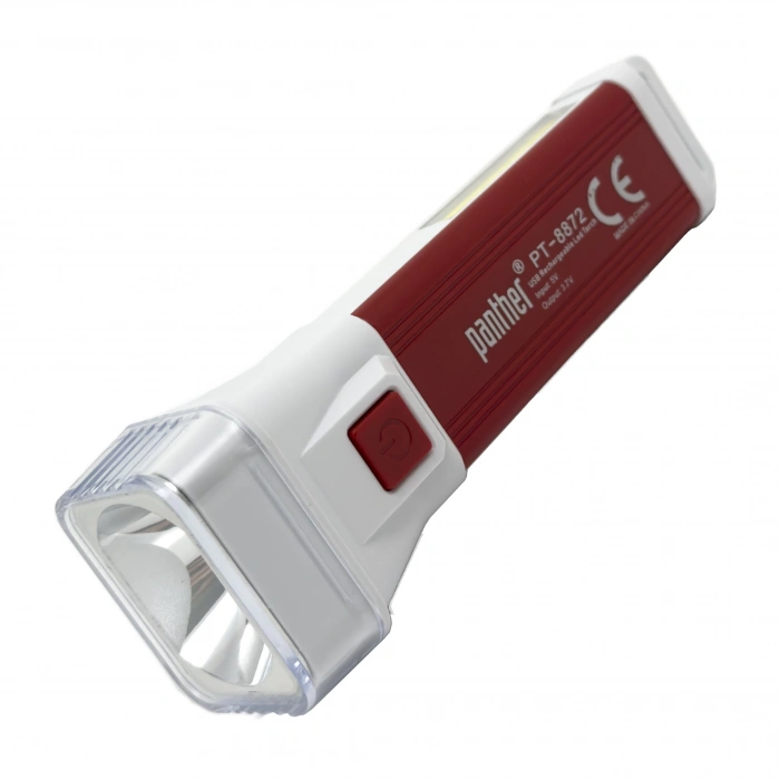 Panther PT-8872 USB Şarjlı Solar El Feneri