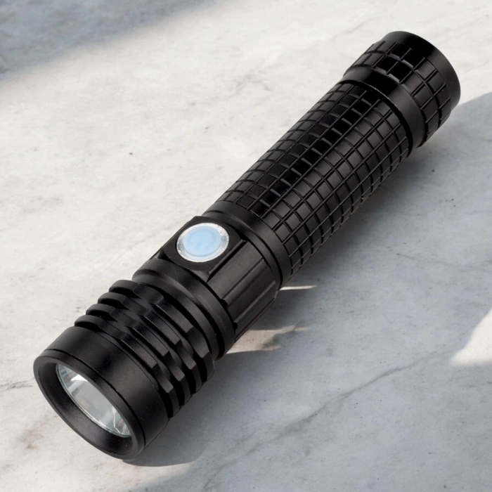 Panther PT-921 USB Şarjlı Çok Fonksiyonlu El Feneri