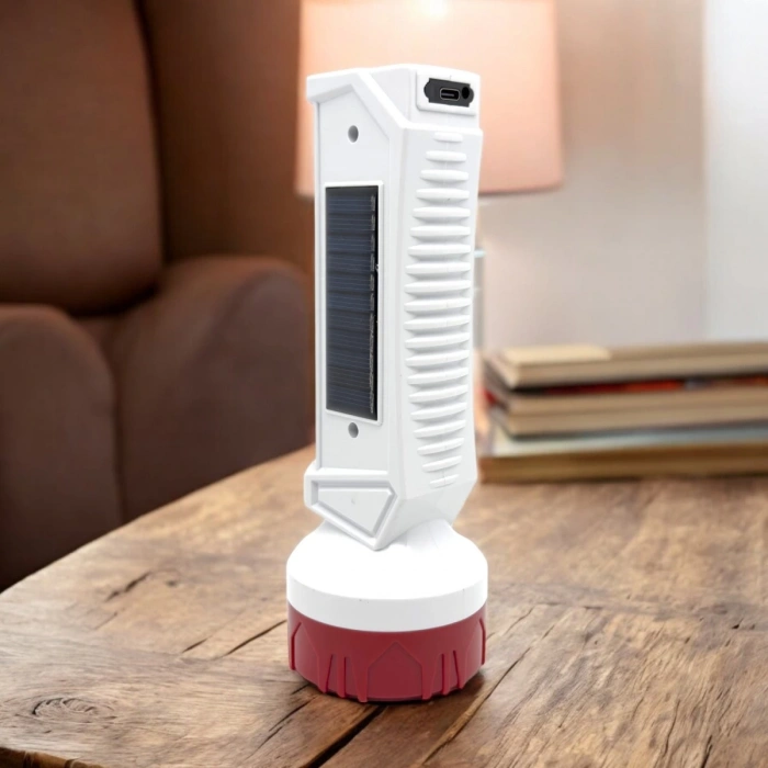 Panther PT-9930 USB Şarjlı Solar El Feneri