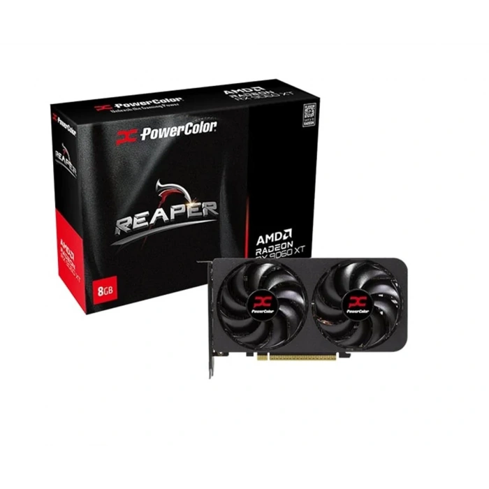 PowerColor Reaper Radeon RX9060XT 8G‑A 8GB GDDR6 128 Bit Gaming Ekran Kartı