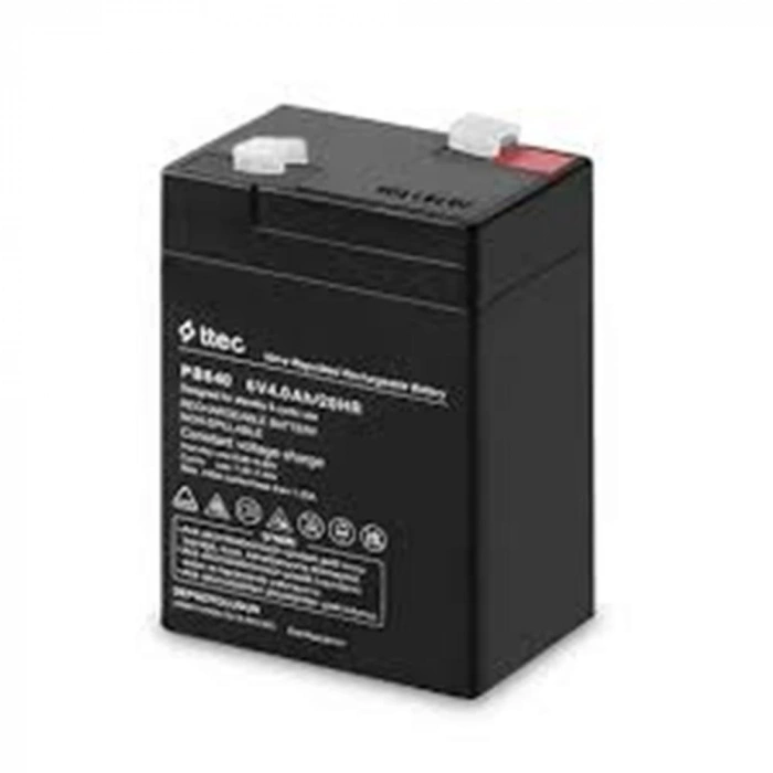 Ttec 6V 4Ah Bakımsız Kuru Tip Akü