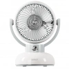 Everest EFN12 Krem 1200mAh 3 Hız Kademe LED Işıklı Retro Masaüstü USB Fan