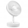 Everest EFN-600 Beyaz 2000mAh 8 Inch 4 Kademeli 1500RPM Hız Katlanabilir Masaüstü USB Fan