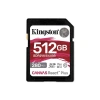Kingston Canvas React Plus 512GB SDXC UHS-II 280MB/s U3 V60 Hafıza Kartı