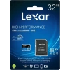 Lexar 32GB microSDHC A1 U1 V10 Hafıza Kartı + Adaptör