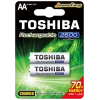 Toshiba 2600 mAh Şarjlı AA Kalem Pil – 2’li Paket