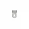 010-1 Hole Type Trouser Hook Part - Free Nikel