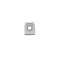 102-2 Hole Type Trouser Hook Part - Free Nikel