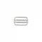 3 Cm Adjustment Buckle Wıth Double Adjustment - Free Nikel