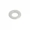 4 No Double Face Metal Washer - Mat Free Nikel