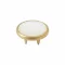 7.5 Mm Prong Snap Button Pearl Cap Part Long - Ham