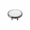 7.5 Mm Prong Snap Button Pearl Cap Part Long - Siyah Free Nikel