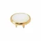 7.5 Mm Prong Snap Button Pearl Cap Part Long - Sıcak Sarı Free Nikel
