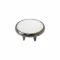 7.5 Mm Prong Snap Button Pearl Cap Part Long - Siyah Nikel*