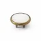 8.5 Mm Prong Snap Button Pearl Cap Part - Antik Sarı