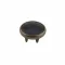 9.5 Mm Prong Snap Button Black Pearl Cap Part - Kalay Oksit