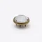 9.5 Mm Prong Snap Button Crystal Cap Part Long - Antik Sarı