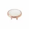 10.5 Mm Prong Snap Button Pearl Cap Part - Bakırlı Kalay