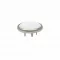 11.5 Mm Prong Snap Button Transparent Pearl Cap Part Long - Mat Free Nikel