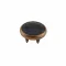 12 Mm Prong Snap Button Black Pearl Cap Part - Bakır Oksit