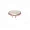 12 Mm Prong Snap Button Transparent Pearl Cap Part - Bakırlı Kalay