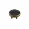 12.5 Mm Prong Snap Button Black Pearl Cap Part - Antik Sarı