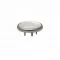 15 Mm Prong Snap Button Transparent Pearl Cap Part - Kalay