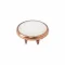 17 Mm Prong Snap Button Pearl Cap Part - Bakır Oksit