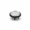 11.5 Mm Prong Snap Button Crystal Cap Part - Avrupa Siyah Oksit