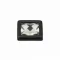 11X11 Mm Prong Snap Button Square Acrylıc Cap - Avrupa Siyah Oksit