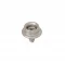 Maxı Pres Snap Button Screw Stud Part - Mat Free Nikel