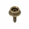 Maxı Pres Snap Button Screw Stud Part - Antik Sarı