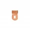 010-1 Hole Type Trouser Hook Part - Bakır