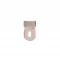 010-1 Hole Type Trouser Hook Part - Bakırlı Kalay