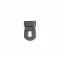010-1 Hole Type Trouser Hook Part - Siyah Nikel*