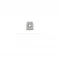 102-2 Hole Type Trouser Hook Part - Mat Free Nikel