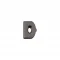103-2 Trouser Hook Part - Siyah Nikel*