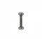 162-2 Skırt Hook Part - Siyah Free Nikel